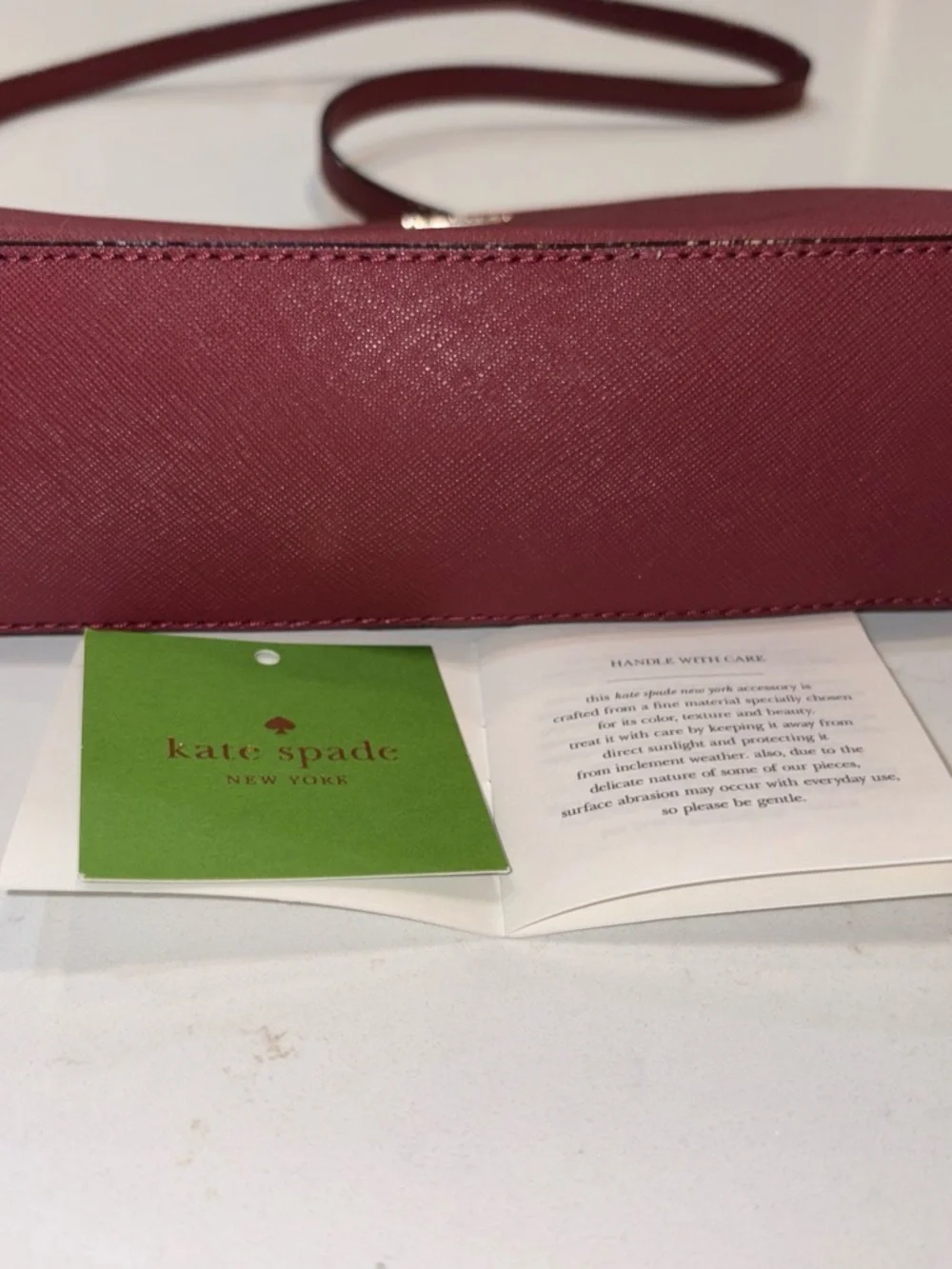 kate spade essentials gold zipper